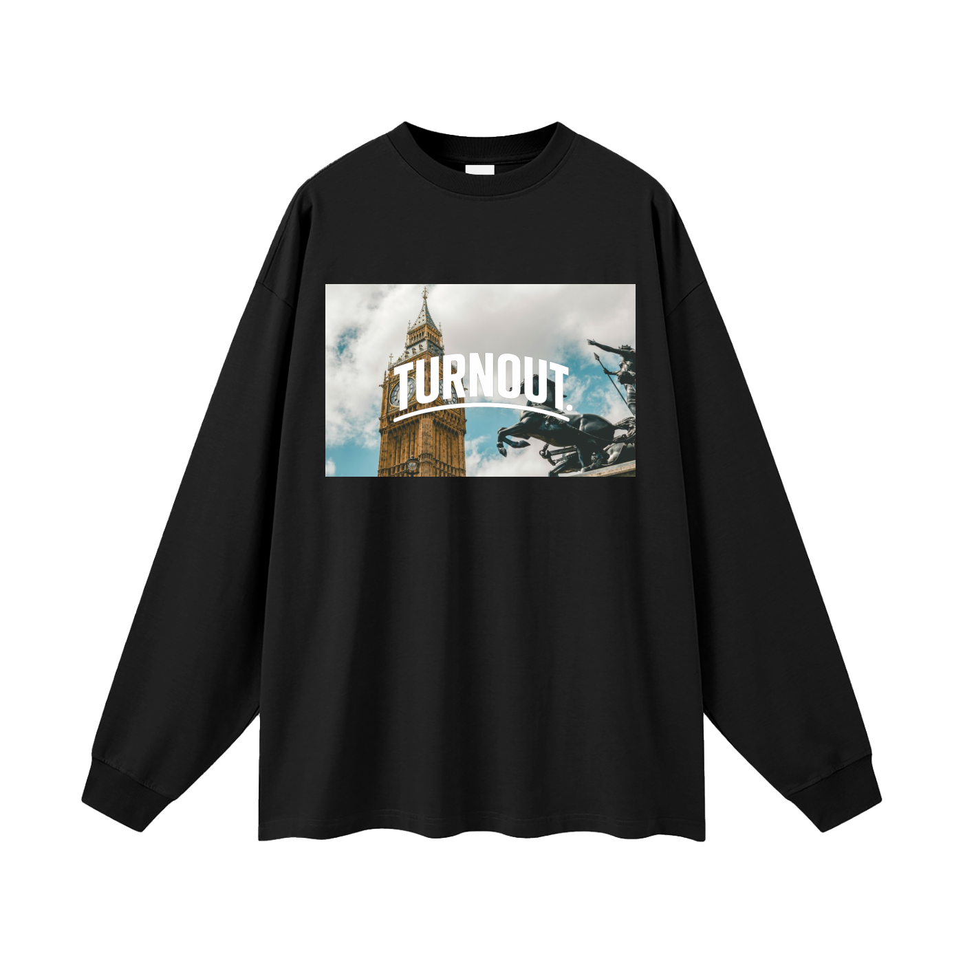 TurnOut Oversized Long Sleeve T-Shirt