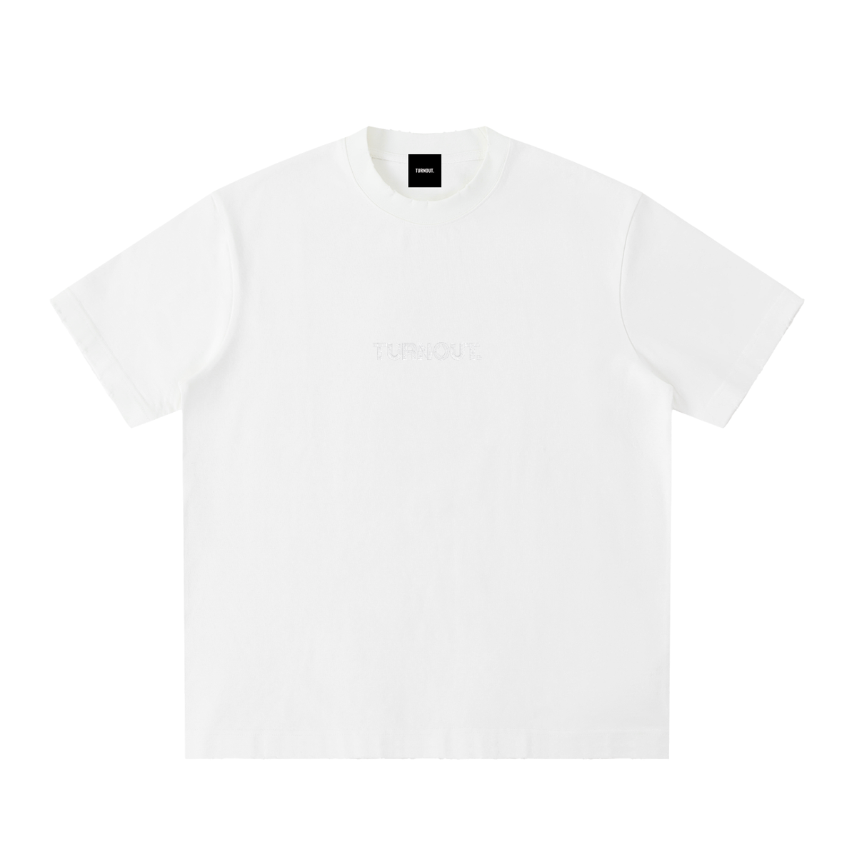 TurnOut Vintage Washed Frayed T-Shirt