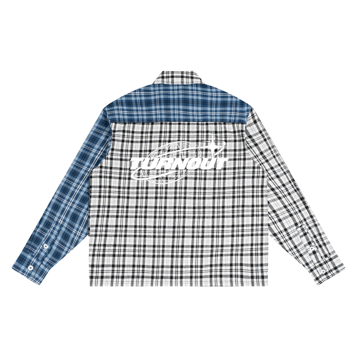 TurnOut Oversized Plaid Shirt