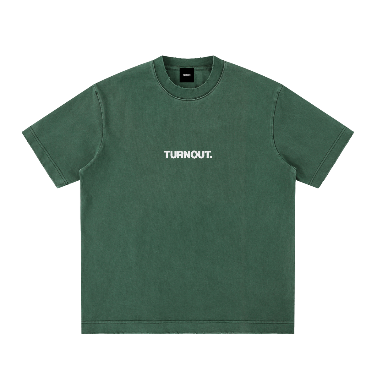 TurnOut Vintage Washed Frayed T-Shirt