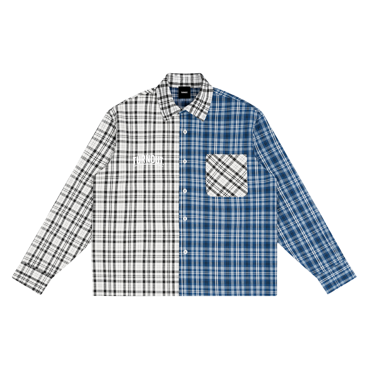 TurnOut Oversized Plaid Shirt