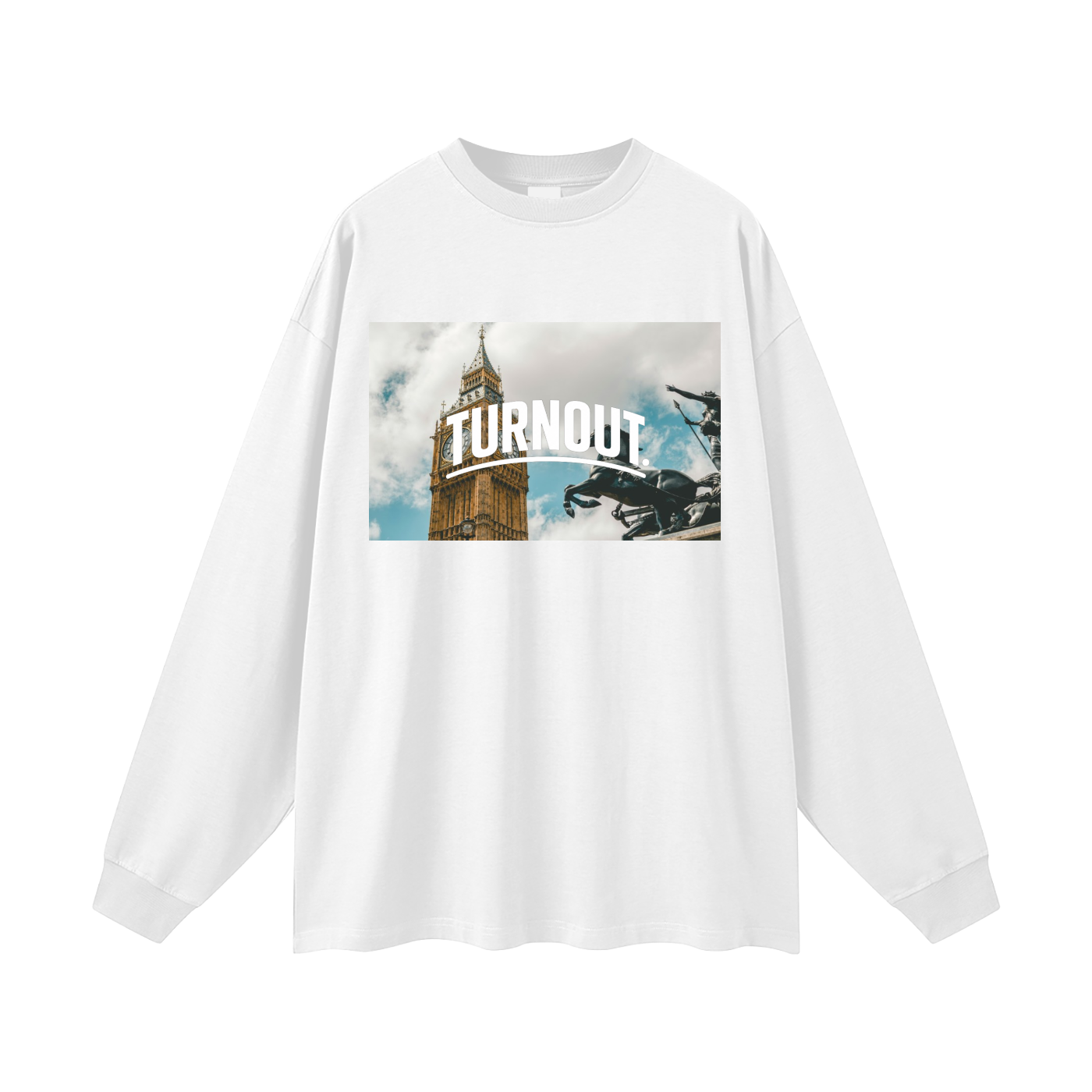 TurnOut Oversized Long Sleeve T-Shirt