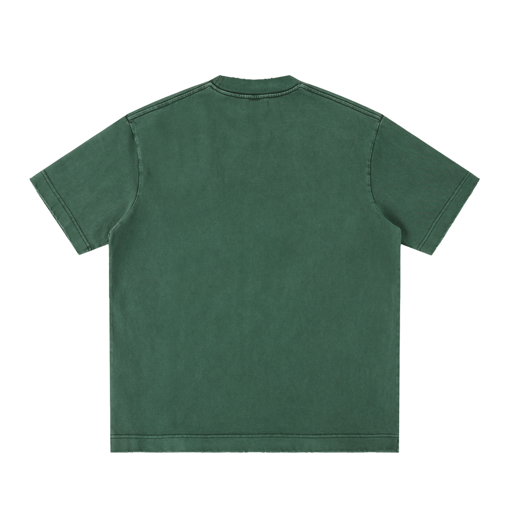TurnOut Vintage Washed Frayed T-Shirt