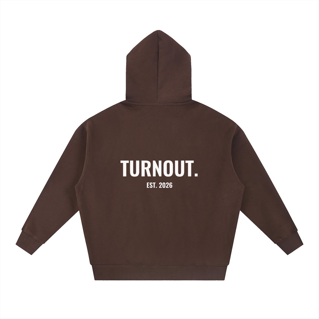 TurnOut Essential Oversized Box Fit Hoodie