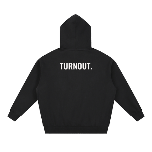 TurnOut Essential Oversized Fleece Boxy Hoodie