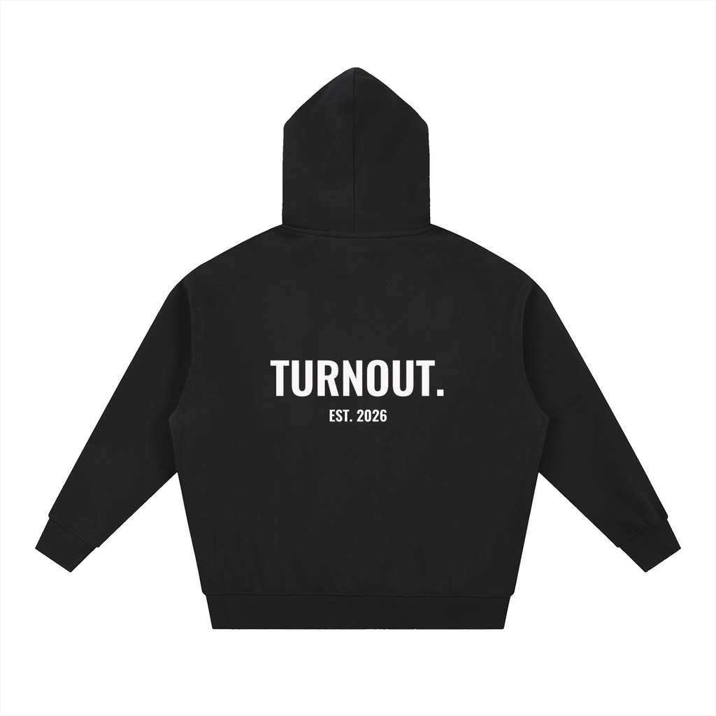 TurnOut Essential Oversized Box Fit Hoodie