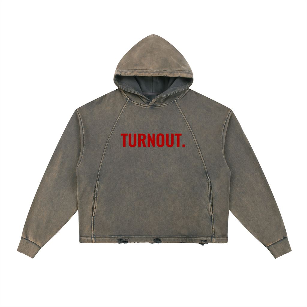 TurnOut Vintage Washed Hoodie
