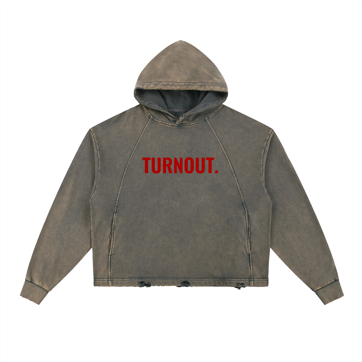 TurnOut Vintage Washed Hoodie