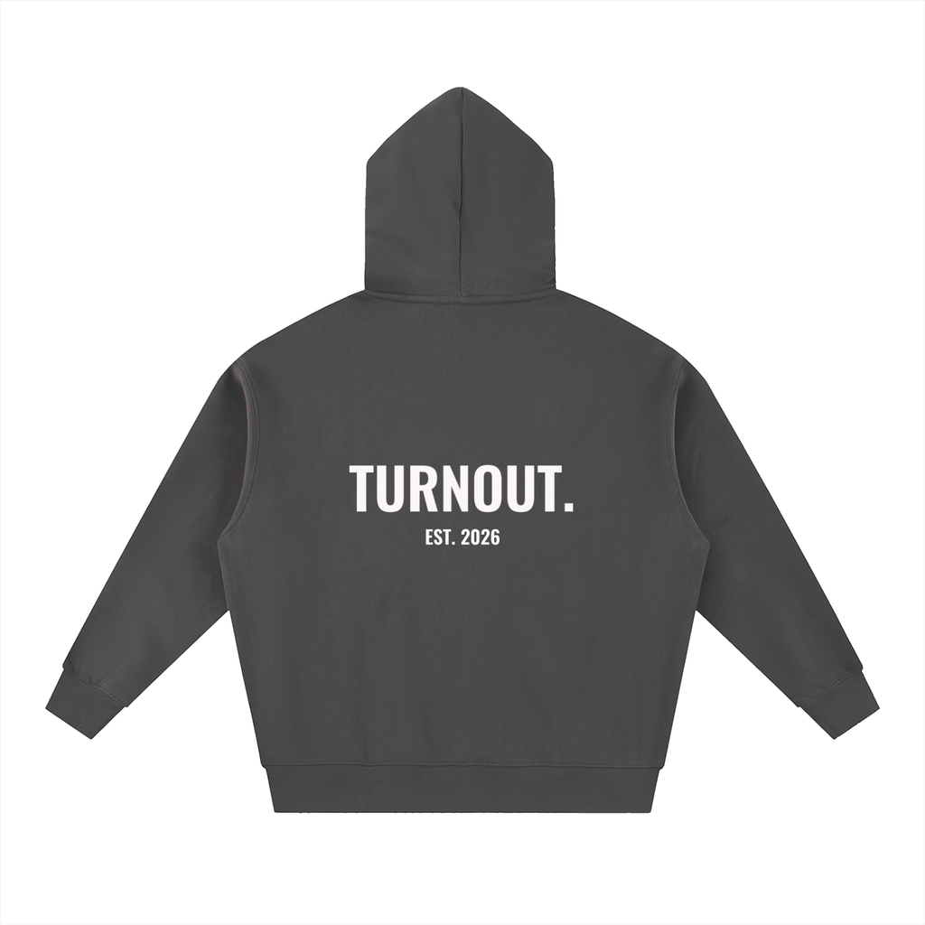 TurnOut Essential Oversized Box Fit Hoodie