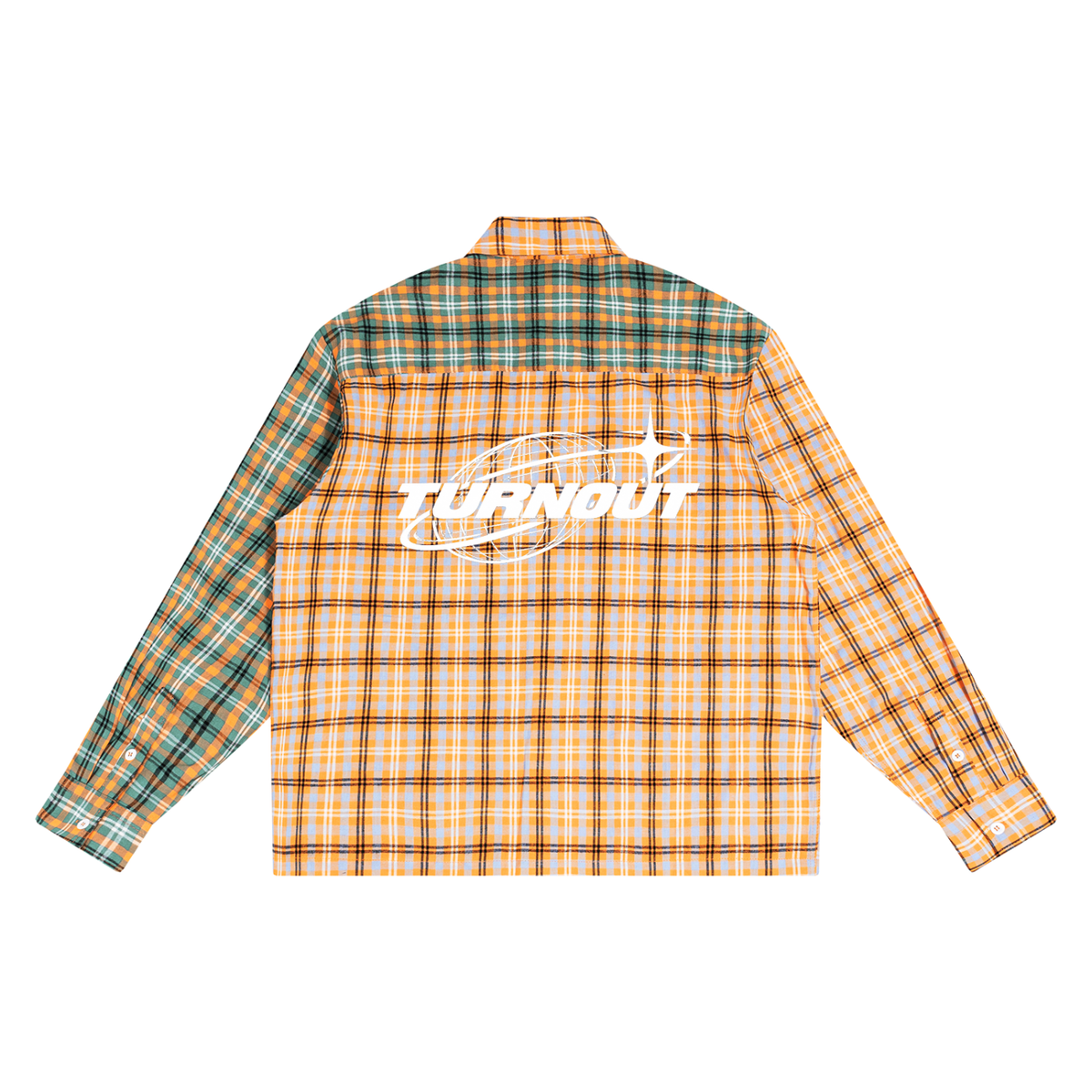 TurnOut Oversized Plaid Shirt